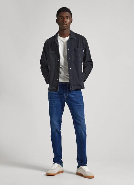 TAPER FIT MID-RISE JEANS - STANLEY offre à 55,93€ sur Pepe Jeans