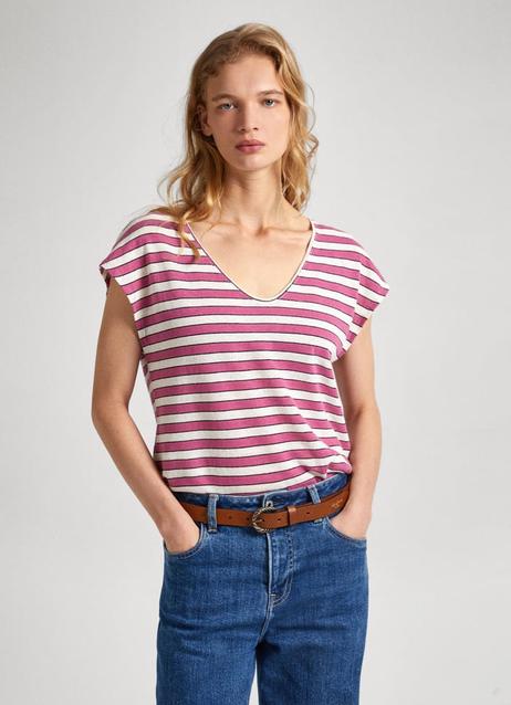 RELAXED FIT STRIPED T-SHIRT offre à 33€ sur Pepe Jeans