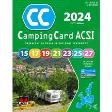 Guide CampingCard ACSI 2024 Français offre à 21,95€ sur Narbonne accessoires