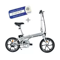 Vélo à assistance électrique KEY LARGO 16" GRIS offre à 714€ sur Narbonne accessoires