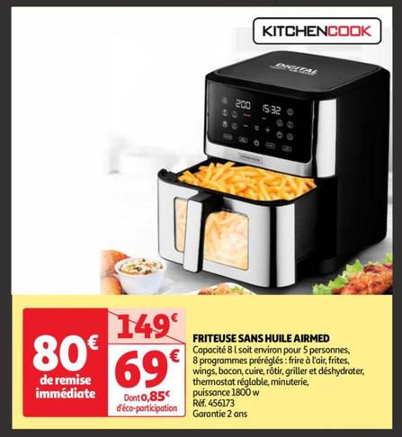 kitchencook - friteuse sans huile airmed
