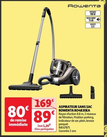 Aspirateur Sans Sac Ro4b30ea