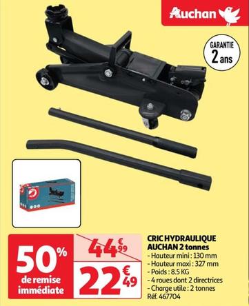 Auchan - Cric Hydraulique