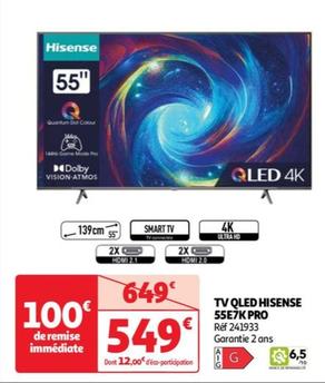 Tv Qled 55E7K Pro