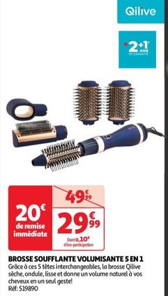 Qilive - Brosse Soufflante Volumisante 5 En 1