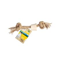 Jouet Chien - Bubimex Os avec corde Beige et blanc - 25 cm offre à 9,99€ sur Médor et Compagnie