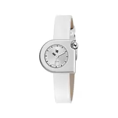 Montre LIP femme acier bracelet cuir blanc offre à 179€ sur Maty