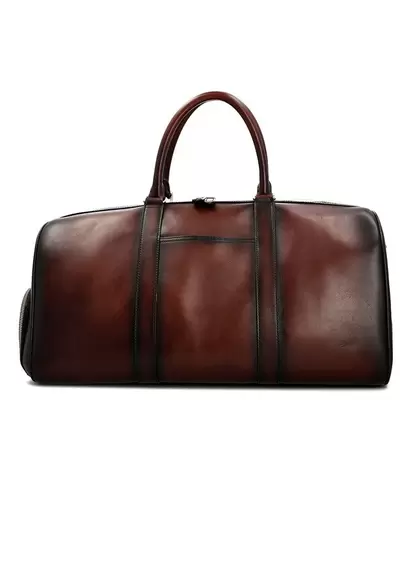 SAC 48H MATHEW CUIR PATINE MARRON offre à 435€ sur Manfield