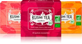 Aller à Trio tisanes de fruits AQUA sachets offre à 23,7€ sur Kusmi Tea