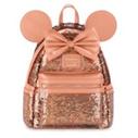 Loungefly Mini sac à dos Minnie à sequins Peach Punch offre à 98€ sur Disney