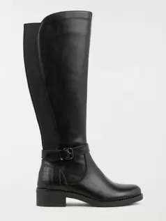 Bottes noires plates femme (36-41) offre à 39,99€ sur DistriCenter