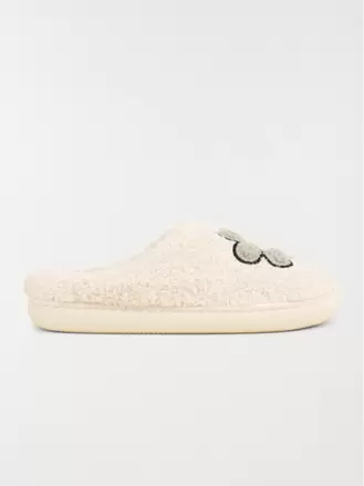 Chaussons mules fleur femme (36-41) offre à 8,99€ sur DistriCenter