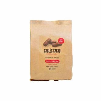 Sablés cacao extra brut 100gr offre à 2,95€ sur Du Bruit dans la Cuisine