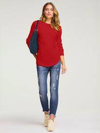 Pull en tricot fin look décontracté tendance offre à 15€ sur Helline