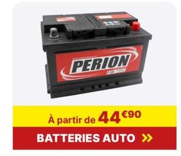 Batteries Auto offre à 44,9€ sur Carter-Cash