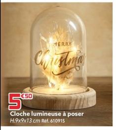 Cloche Lumineuse À Poser