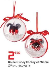 Boule Disney Mickey Et Minnie