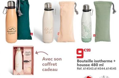 bouteille isotherme + housse