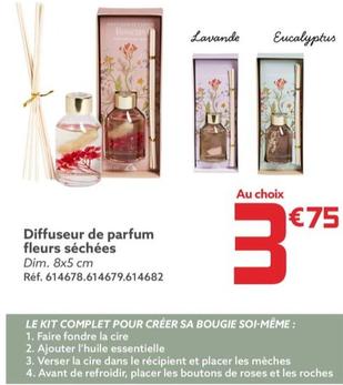 Diffuseur De Parfum Fleurs Séchées