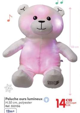 Peluche Ours Lumineux