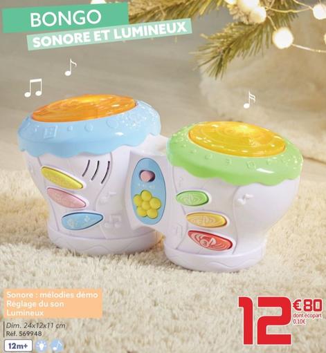 bongo sanore et lumineux