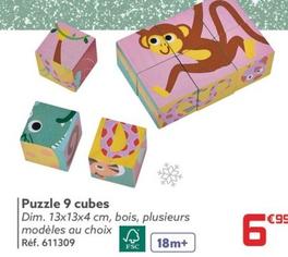 Puzzle 9 Cubes