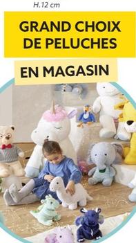 Grand Choix Se Peluches En Magasin