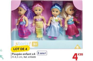 Poupée Enfant X4