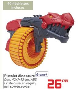 Pistolet Dinosaure 6 Ans+