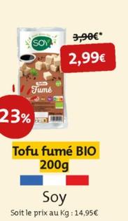 Soy - Tofu Fumé Bio