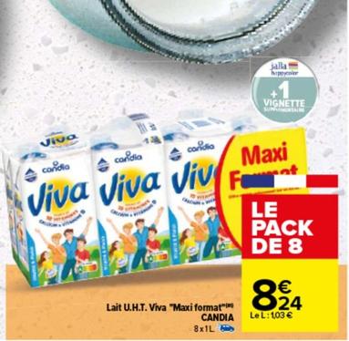 Lait U.H.T. Viva "Maxi Format"