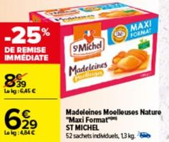 Madeleines Moelleuses Nature "maxi Format"