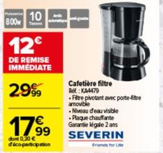 Cafetière Filtre