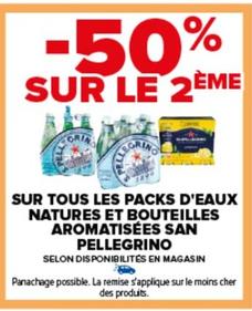 Packs D'eaux Natures Et Bouteilles Aromatisées