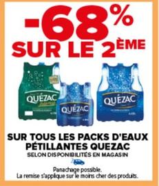 Packs D'eaux Pétillantes