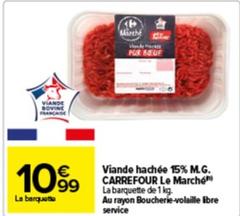 Viande Hachee 15% M.G.