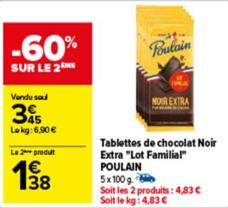 Tablettes De Chocolat Noir