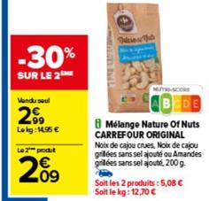 original mélange nature of nuts