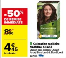 natural & easy - coloration capillaire