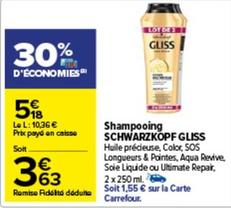 gliss shampooing