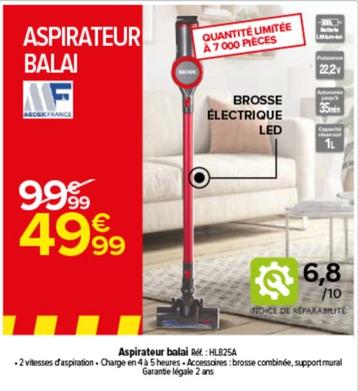 Medek - Aspirateur Balai