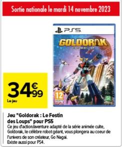 Ps5 Jeu Goldorak Des Loups