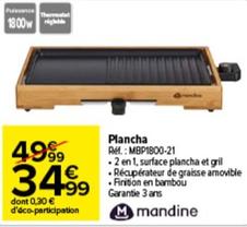 Mandine - Plancha