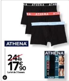 Athena - Le Lot De 3 Boxers