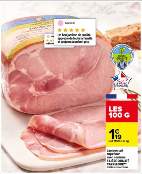 Jambon Cuit Supérieur