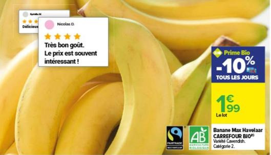 Bio Banane Max Havelaar