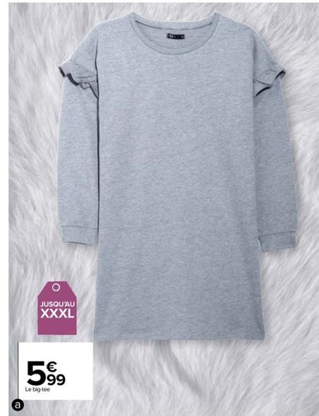 Big-tee Nuit Femme