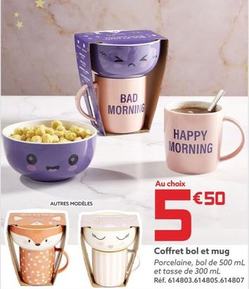 Coffret Bol Et Mug