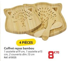 Coffret Repas Bambou