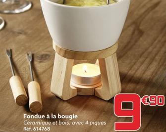 Fondue À La Bougie